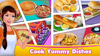 Indian Kitchen Cooking Games Tangkapan skrin 0