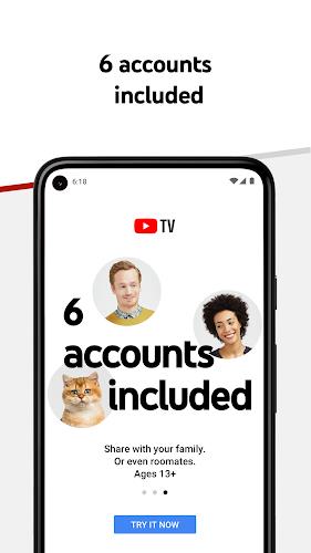 YouTube TV: Live TV & more ภาพหน้าจอ 1