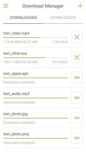 Download Manager For Android 螢幕截圖 3