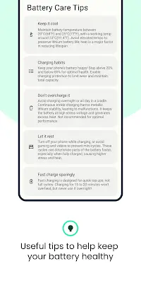 Schermata Battery Guru: Battery Health 1