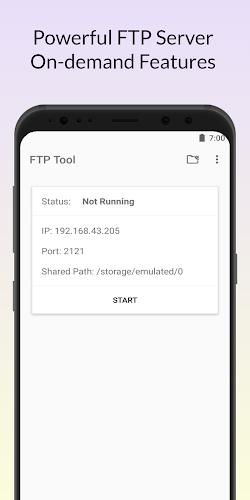 FTP Tool - FTP Server & Client Zrzut ekranu 0