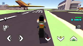 Blocky Moto Racing: Bike Rider 螢幕截圖 3