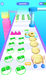 Donut Stack: Donut Maker Games Zrzut ekranu 2