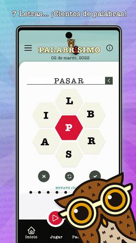 PALABRÍSIMO: busca palabras Ekran Görüntüsü 0