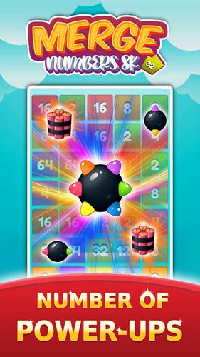 2048 Number Merge Games Puzzle スクリーンショット 3
