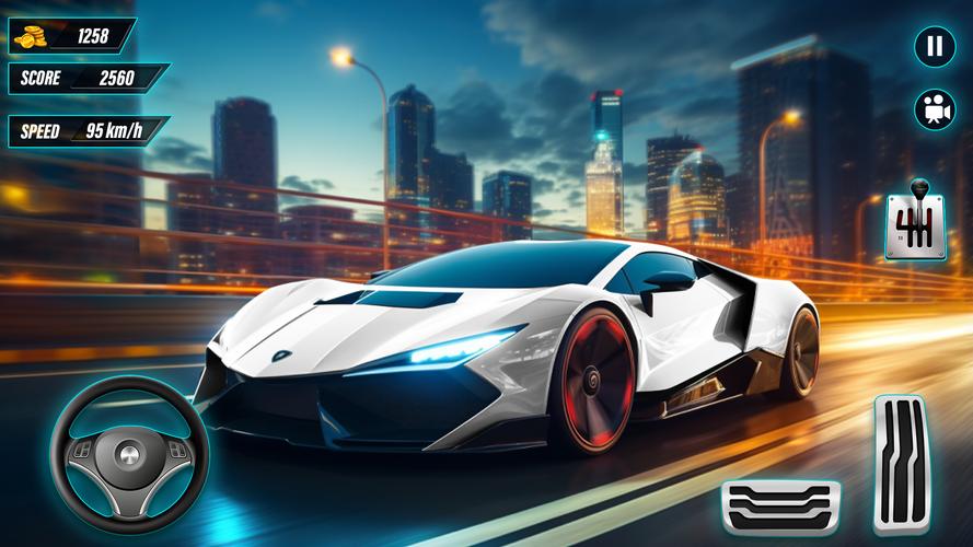 Highway Car Racing: Car Games Screenshot 1