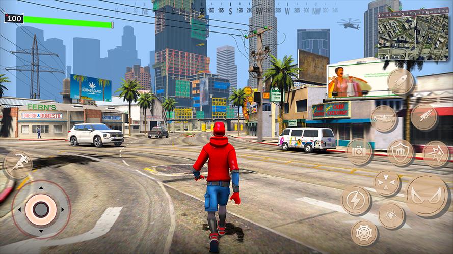 Spider Hero Fighting Games ภาพหน้าจอ 2