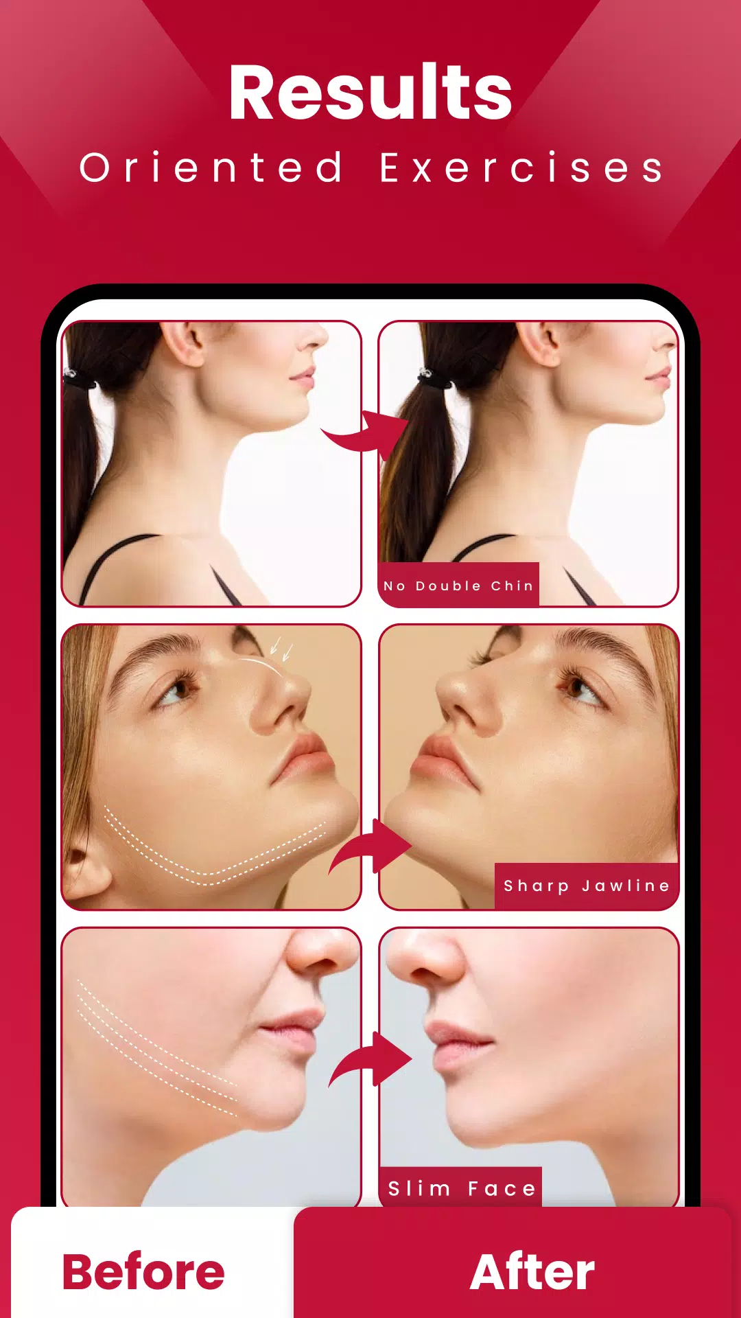 Jawline Exercises & Mewing Captura de tela 3