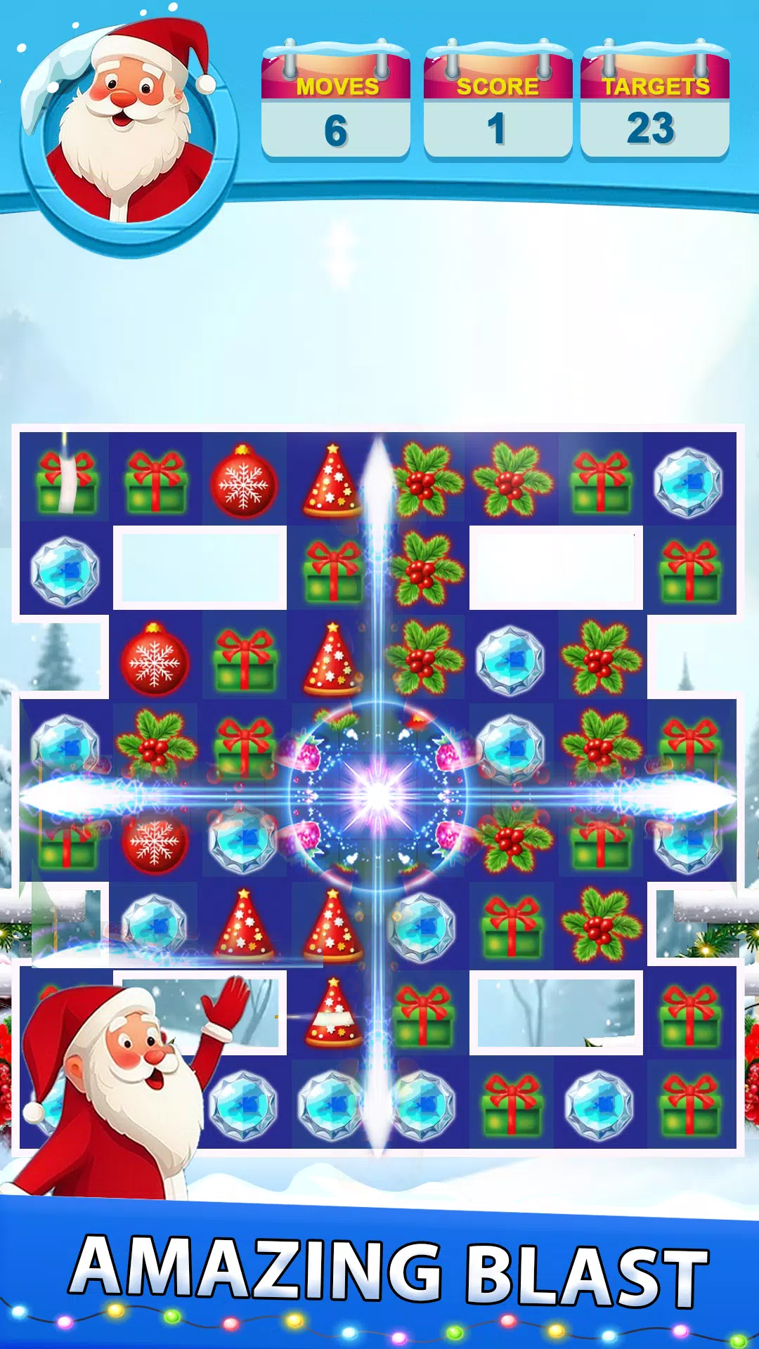 Santa Match Adventure 螢幕截圖 0