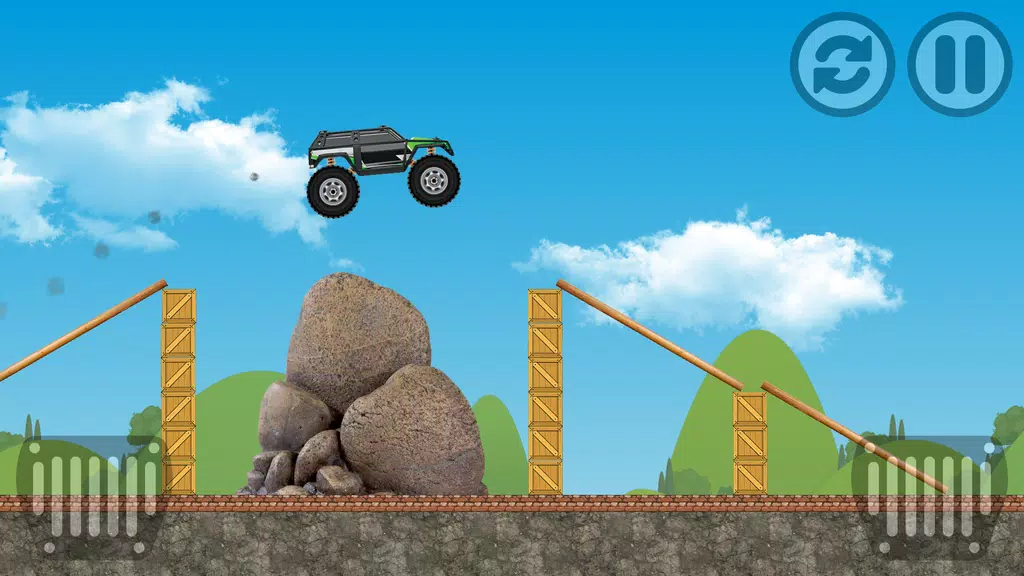 Monster Truck Racing Game Captura de tela 0