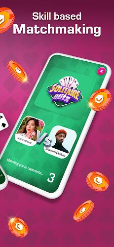 Solitaire Blitz - Earn Rewards Schermafbeelding 1