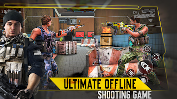 War Games Offline - Gun Games Скриншот 1