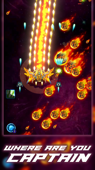 Galaxy Squad: Space Shooter Mod Schermafbeelding 1