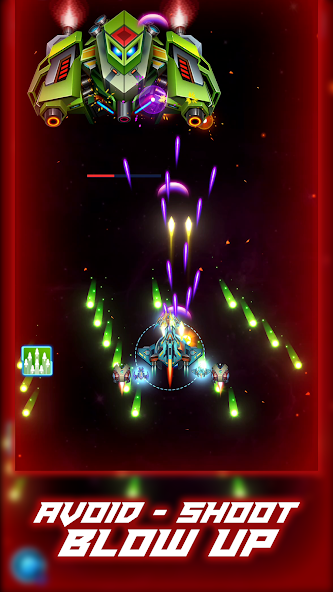 Galaxy Squad: Space Shooter Mod Schermafbeelding 3