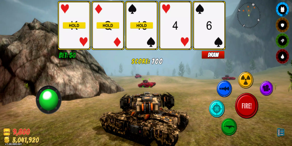 Tank Skill Poker 스크린샷 1
