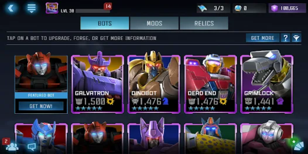 TRANSFORMERS: Forged to Fight Zrzut ekranu 1