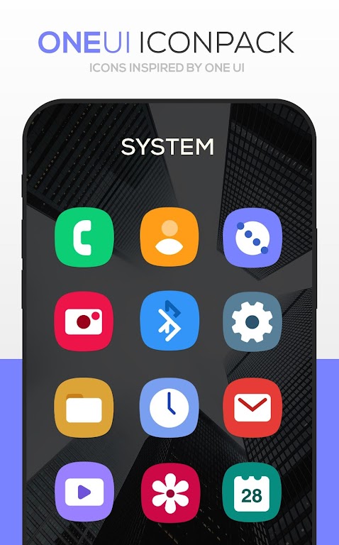ONE UI Icon Pack Mod Captura de tela 0