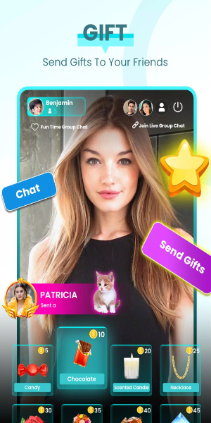 Chat City - live video match Capture d'écran 0