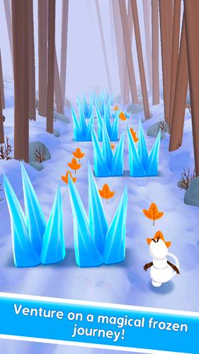 Snowman Rush 螢幕截圖 1