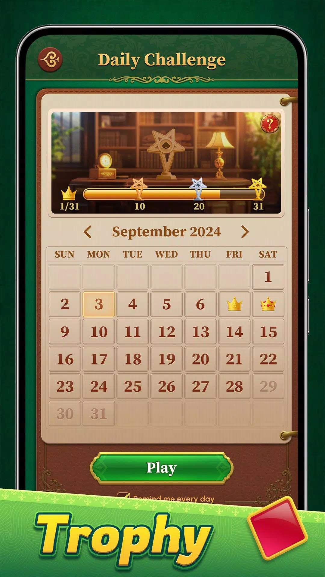 Schermata Classic Solitaire: Regal Card 3