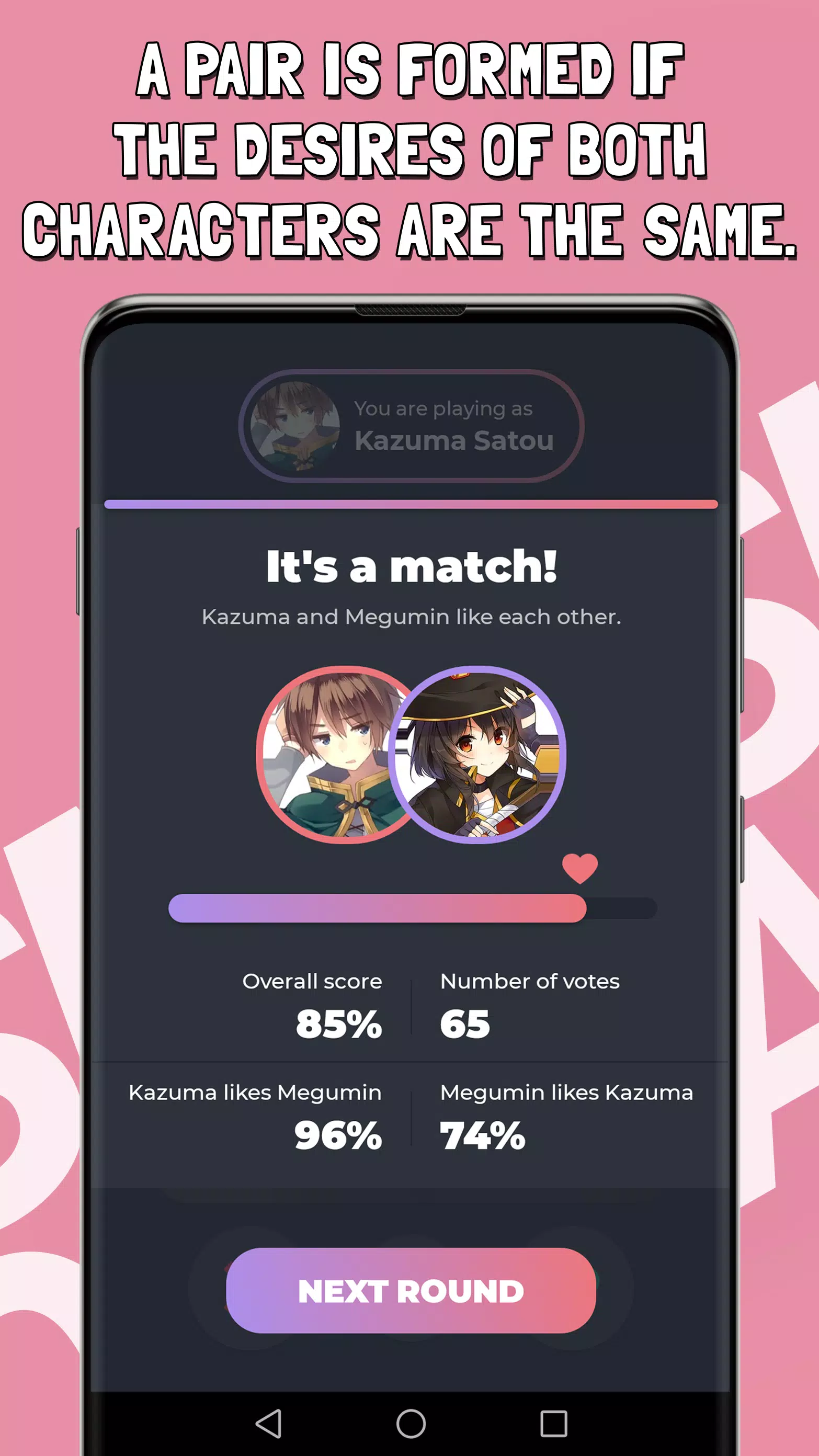Smash or Pass Anime Game Ekran Görüntüsü 3