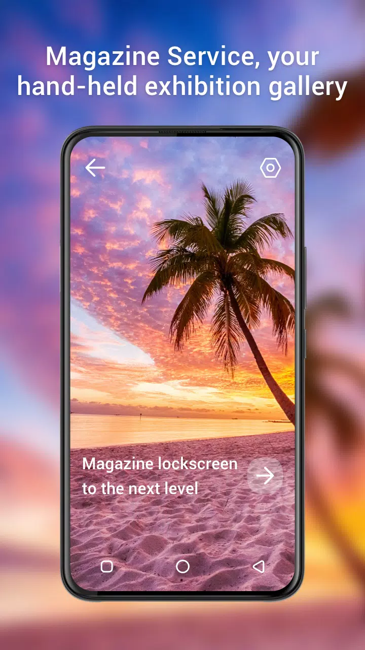 Magazine Lockscreen XOS 螢幕截圖 0