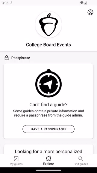 College Board Events स्क्रीनशॉट 0