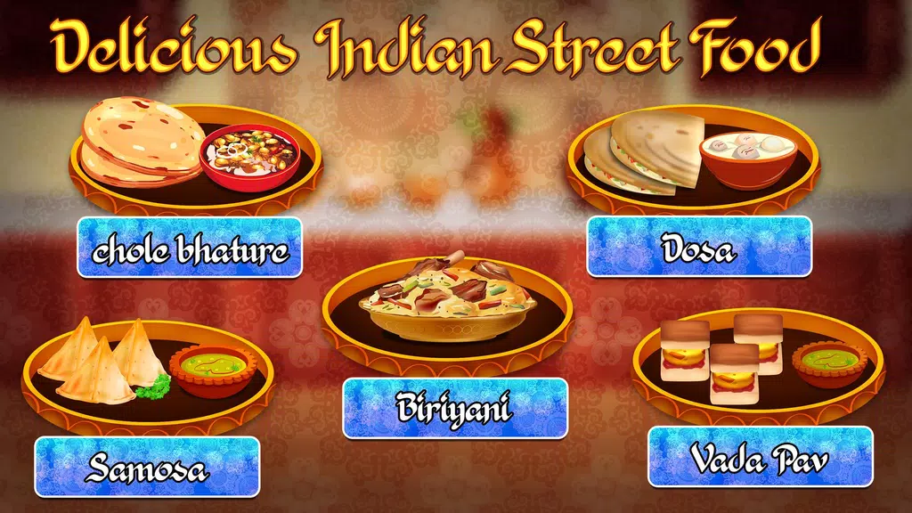 Indian Street Food Recipes Captura de tela 2