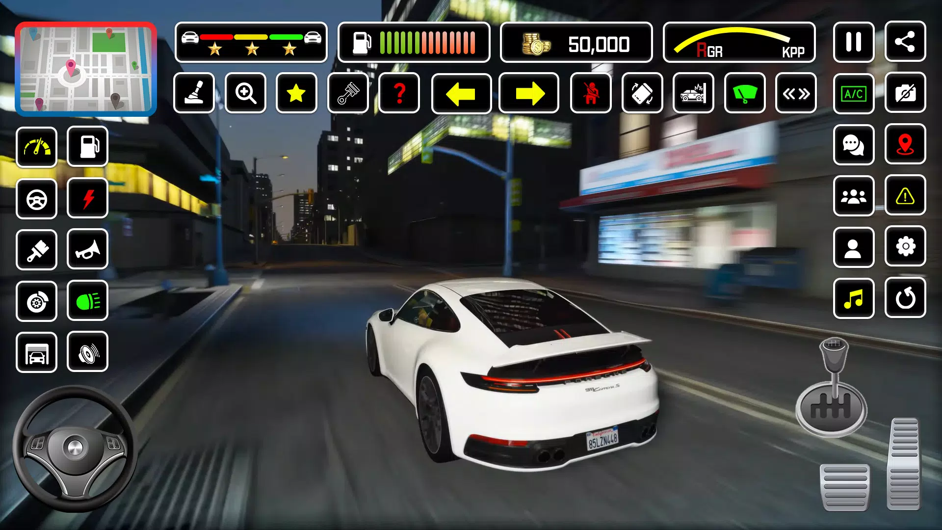 City Car Driving Car Games Captura de tela 2