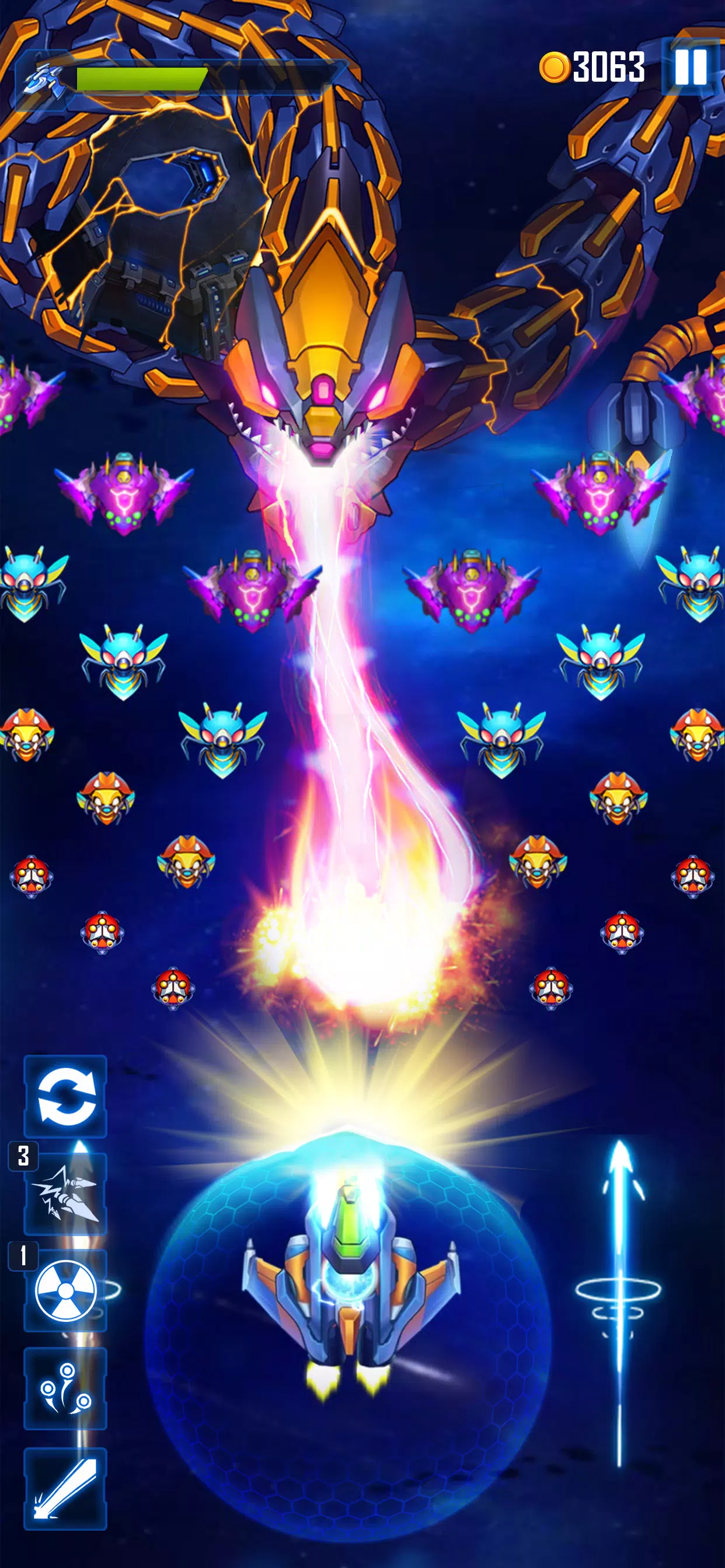 WindWings: Space Shooter Capture d'écran 0