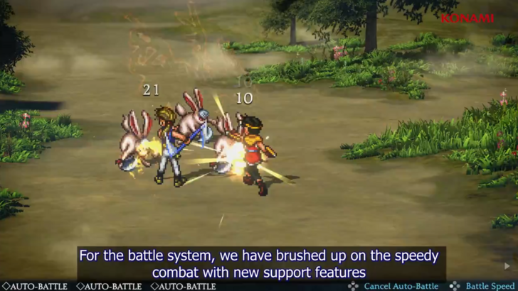 Auto-Battle and Double-Speed Battle Mode