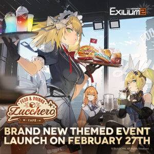 Girls 'Frontline 2 : Exilium's Zucchero Café가 열립니다