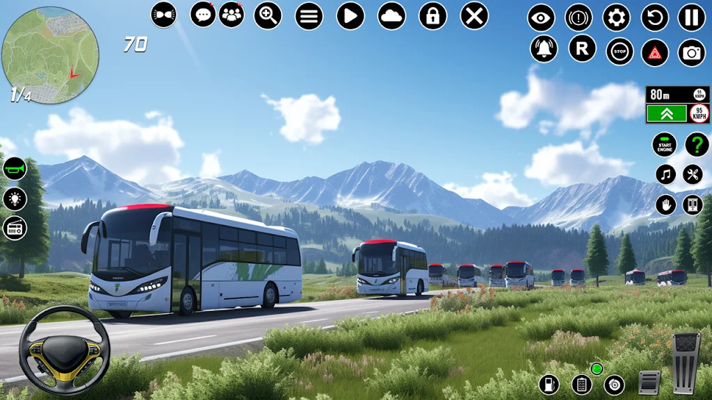 Indian Bus Driver: Bus Game スクリーンショット 1