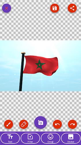 Morocco Flag Wallpaper: Flags Zrzut ekranu 3