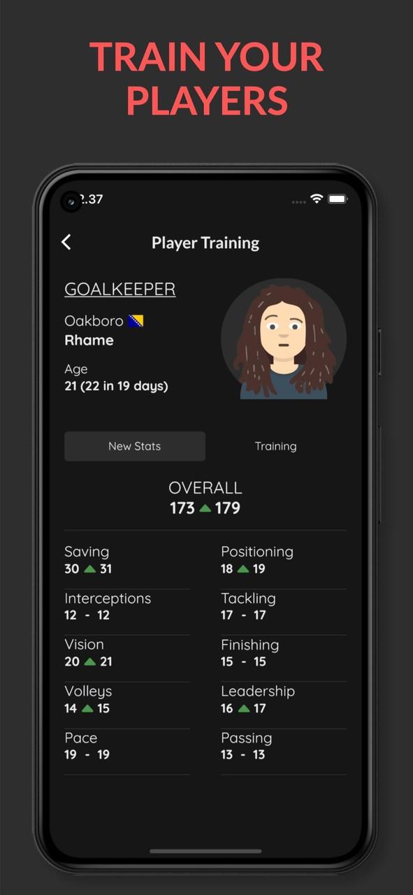 MYFM - Online Football Manager ภาพหน้าจอ 3