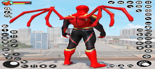 Spider Rope Hero - Crime Games ภาพหน้าจอ 0