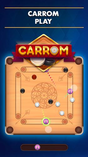 Carrom Board - Disc Pool Game Zrzut ekranu 0