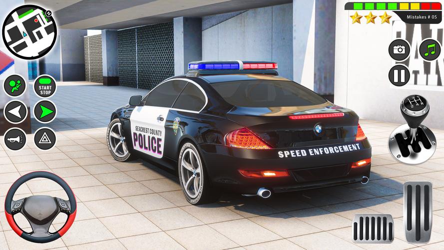 Super Police Car Parking 3D Zrzut ekranu 3