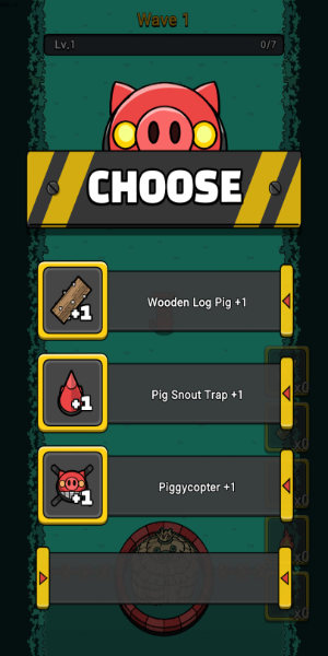Little Piggy Defense ဖန်သားပြင်ဓာတ်ပုံ 1