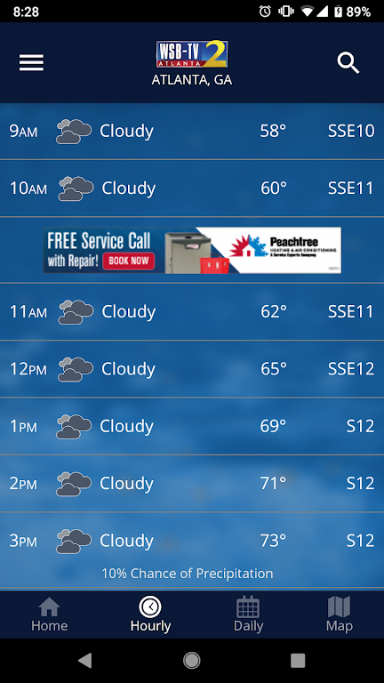 WSB-TV Weather ภาพหน้าจอ 3