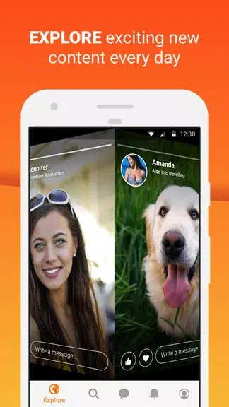 Zorpia - Chat with new people around the world Tangkapan skrin 1
