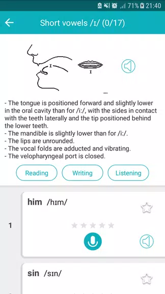 Speak English Pronunciation স্ক্রিনশট 1