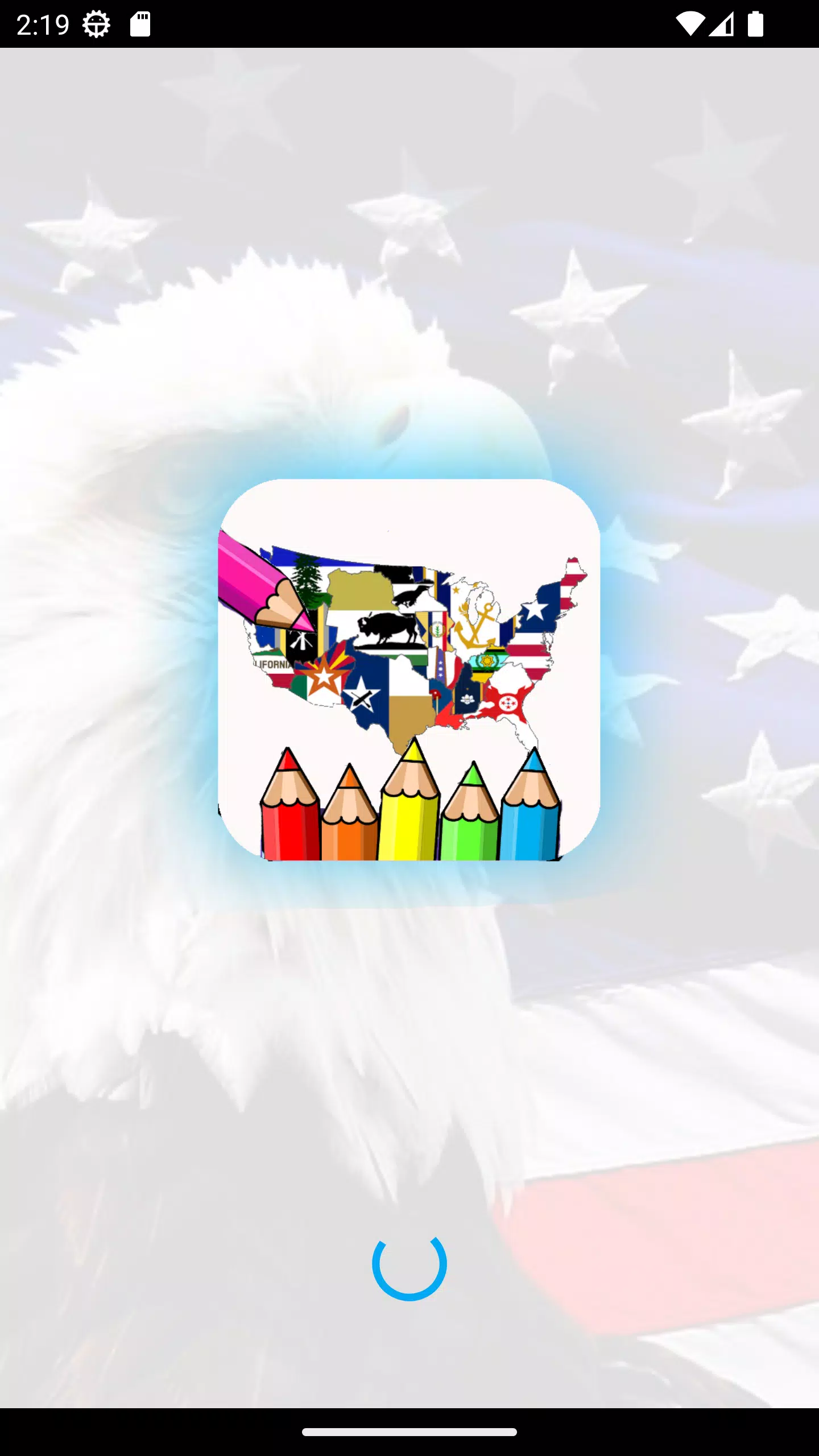 coloring flag of U.S. state Ekran Görüntüsü 1