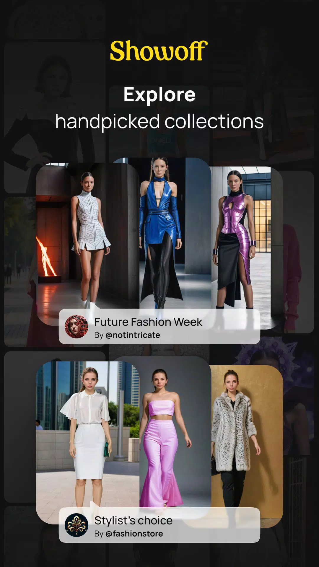 Showoff: create an ideal look ဖန်သားပြင်ဓာတ်ပုံ 1