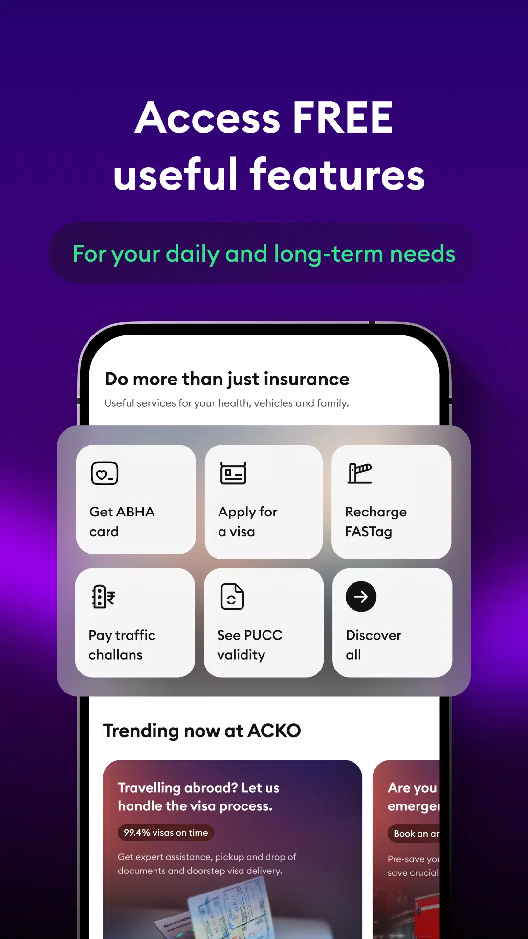 ACKO Insurance 螢幕截圖 2