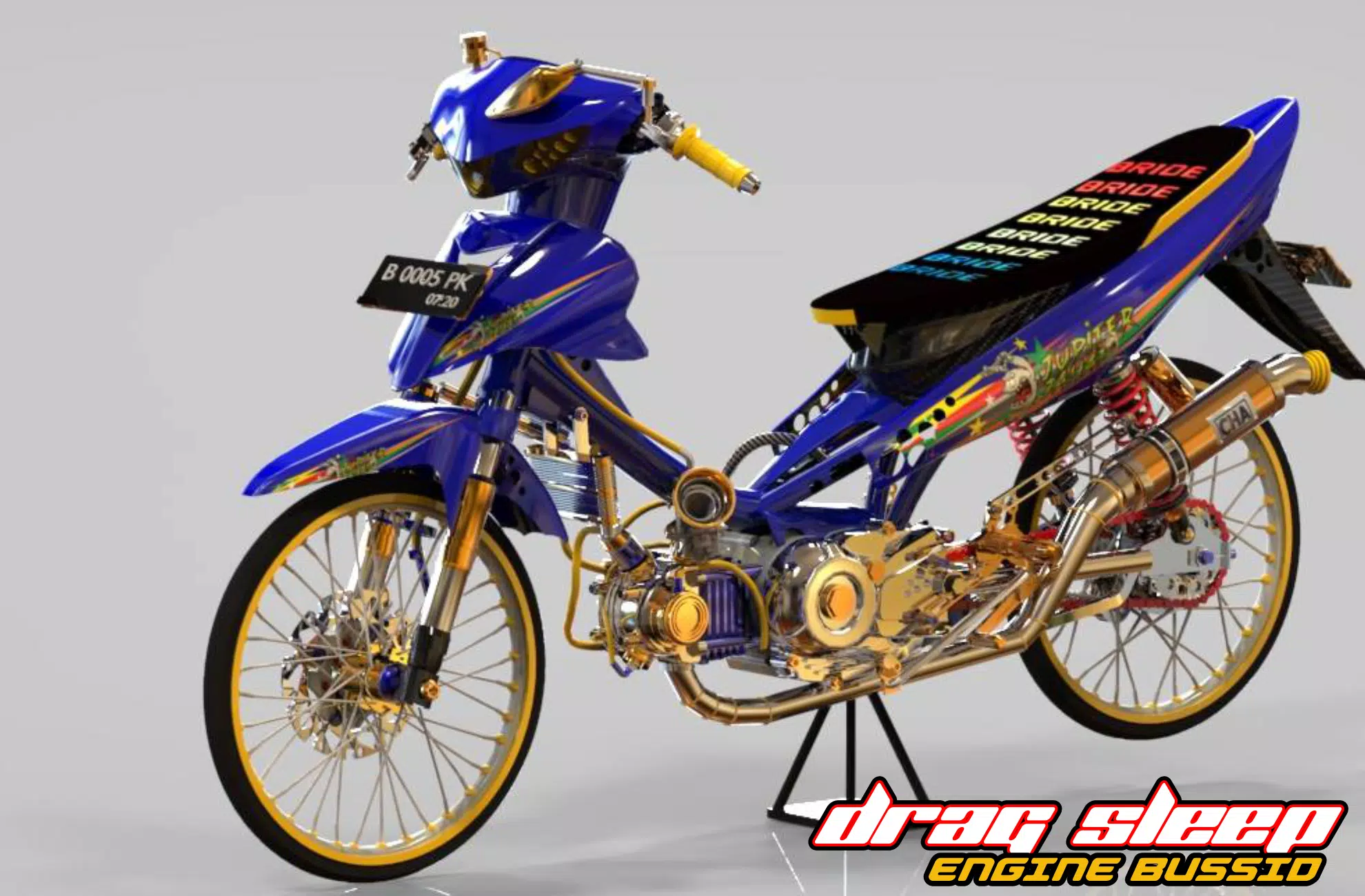 Mod Drag Sleep Engine Bussid স্ক্রিনশট 0