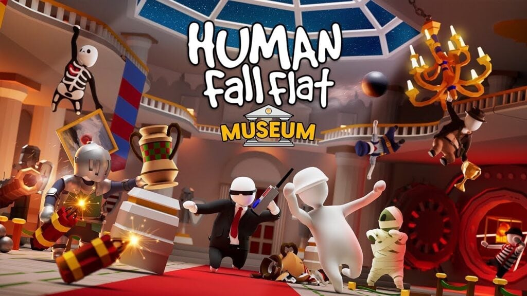 Human Fall Flat Lança um novo nível ambientado em um museu!