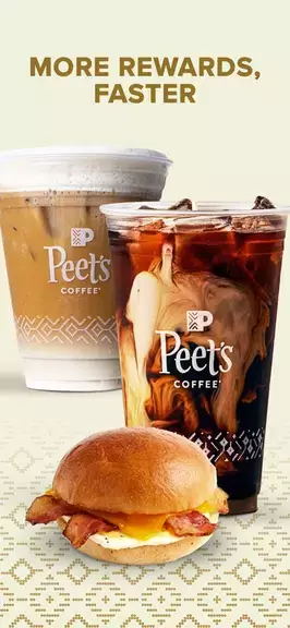 Peet’s Coffee: Earn Rewards Ekran Görüntüsü 1