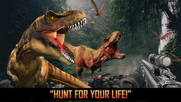 Real Dinosaur Shooting Games Tangkapan skrin 3