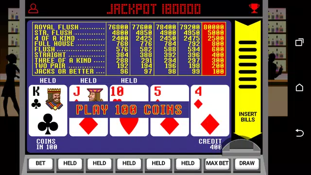 Video Poker Jackpot Ekran Görüntüsü 0